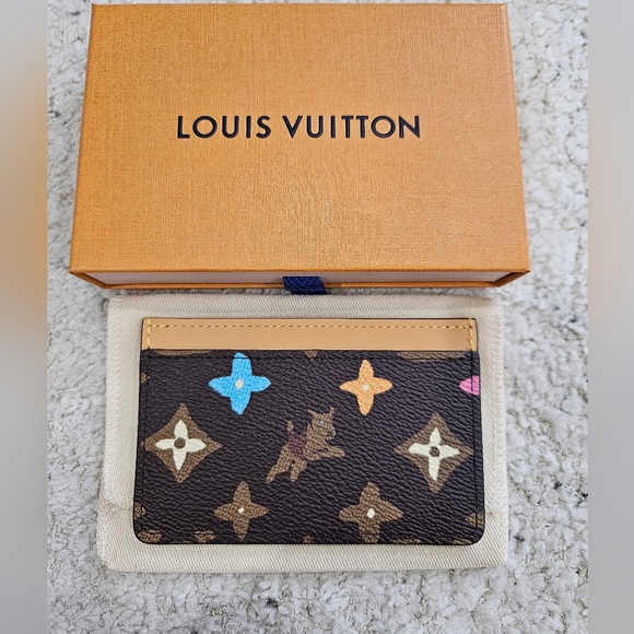Louis Vuitton Handbags - Louis Vuitton Tyler The Creator Dog Print Card Wallet